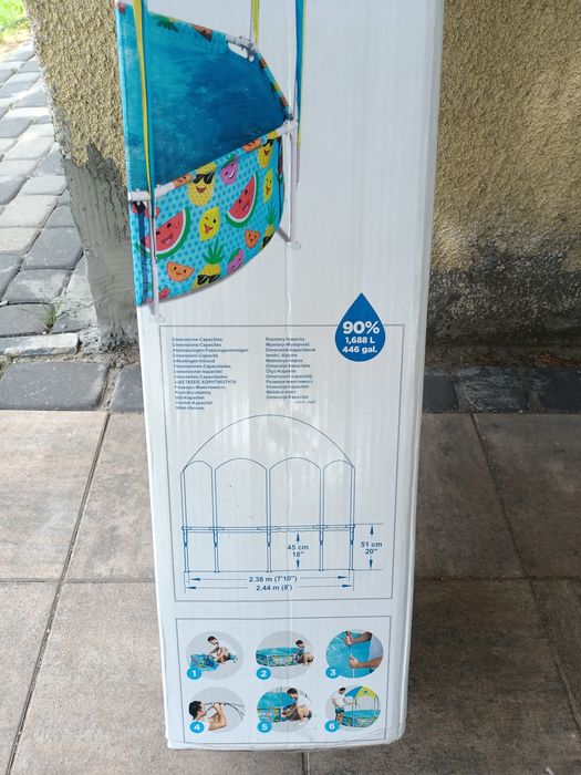 Basen bestway z daszkiem