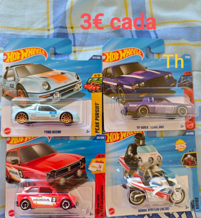 Hot wheels novos