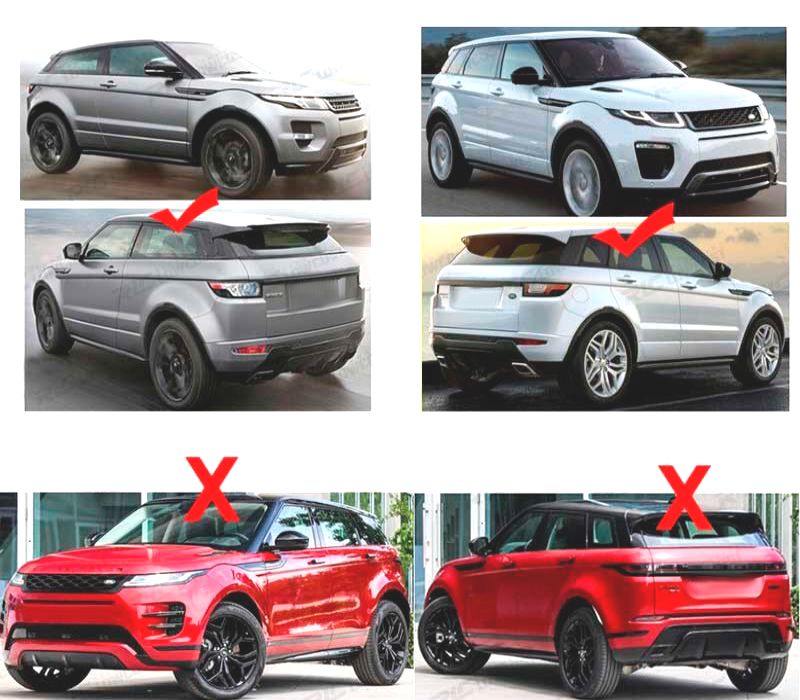 BARRAS ESTRIBOS LATERAIS RANGE ROVER EVOQUE PURE PRESTIGE