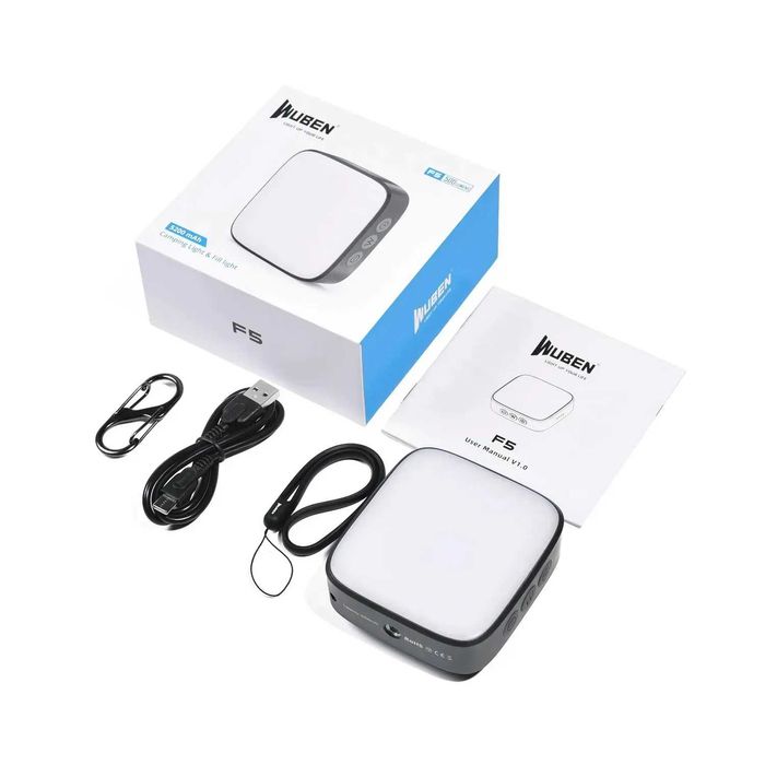 WUBEN F5 Кемпінговий Ліхтар, Павербанк - 500 Люмен - 5200 мАг - Type-C