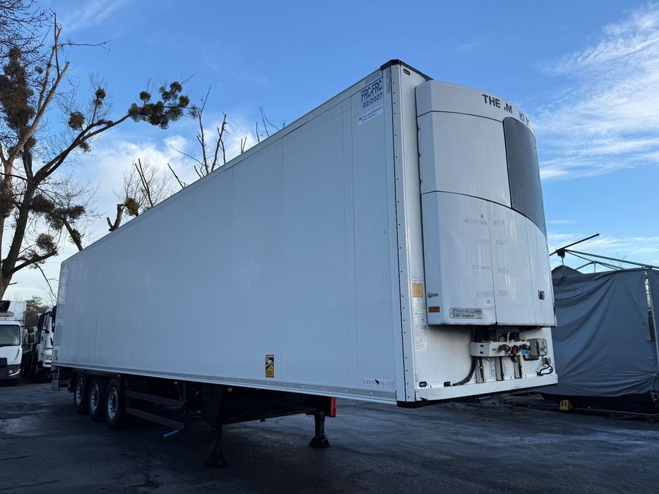 Schmitz Cargobull SCB* THERMOKING SLX* 2 KOŁA PODNOSZONE* DRUKARKA* ALU PODŁOGA* WINDA  SCB* THERMOKING SLX* 2 KOŁA Podnoszone* ALU PODŁOGA* Super Stan