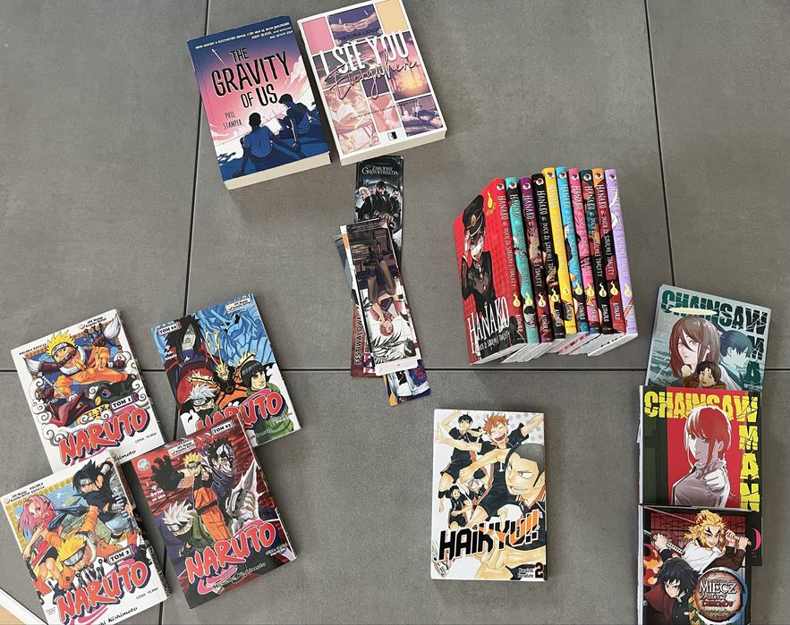 Książki manga dla młodzieży