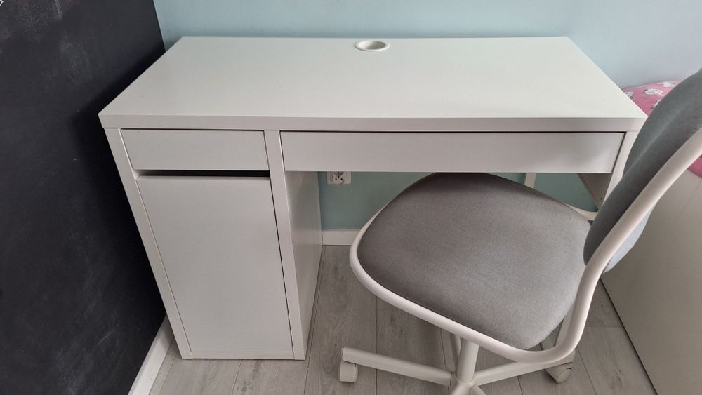 Dziecięce krzesło biurowe, biały/Vissle jasnoszary ikea
Dziecięce krze