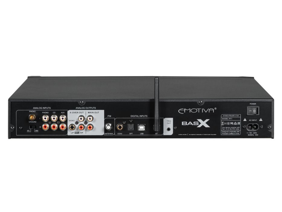 Przedwzmacniacz Stereo Emotiva BASX PT1