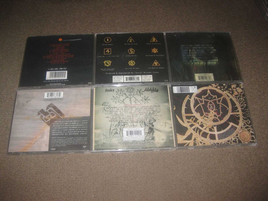 6 CDs dos "Enigma"