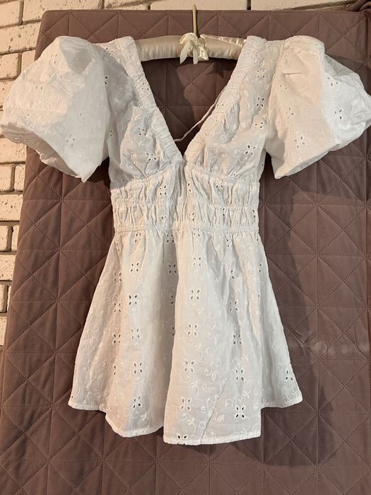 Сукня plt біла прошва легенька міні