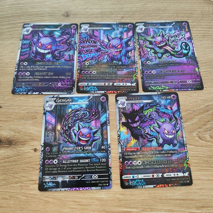 Zestaw Karty Pokemon Gengar