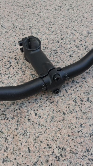 Guiador com avanço bicicleta