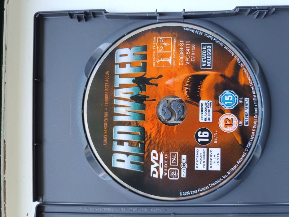 DVD águas sangrentas