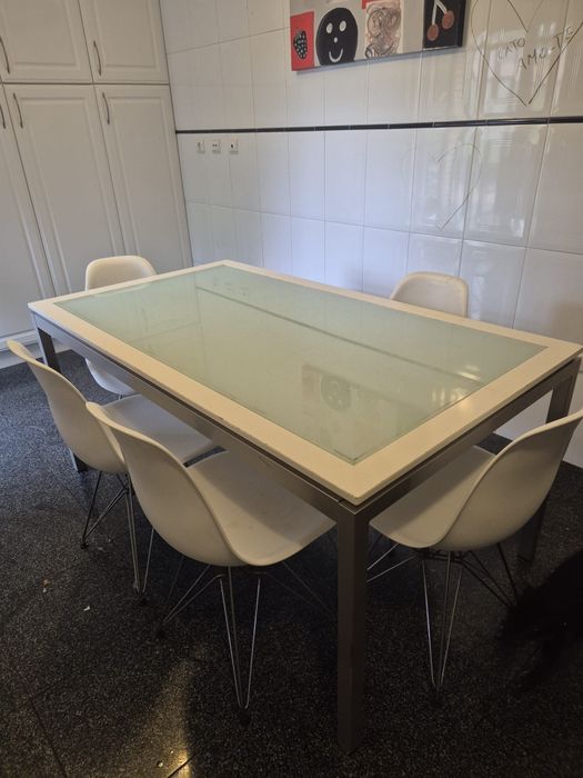 Mesa de cozinha Extensível