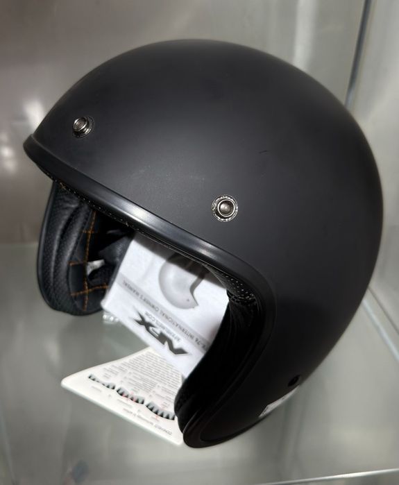 Capacete Jet Aberto AFX FX-76 Preto Fosco | Tamanho M | ECE 22.05