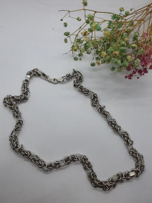 Elegancki naszyjnik ze srebra, srebro 925