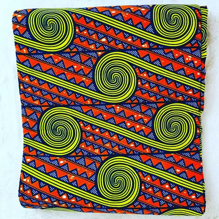 Tecidos africanos Novos