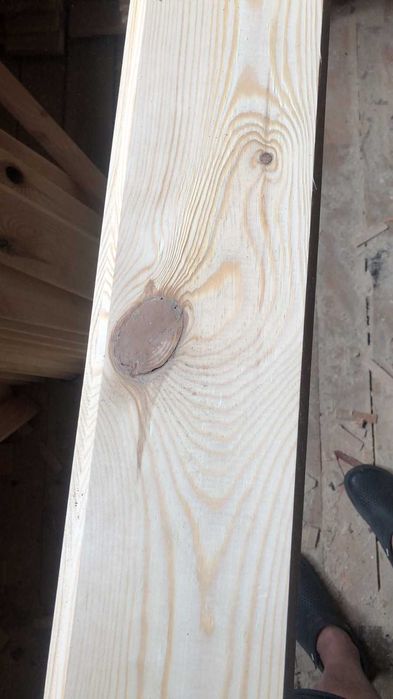 Імітація бруса 150×25×4м(шпакльований), Фальшбрус, Вагонка