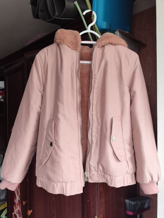 Шубка двостороння бомбер Zara на 13-14років