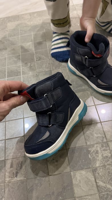 Дитячі зимові черевики рейма Reima 25 розмір до 14 см устілкка