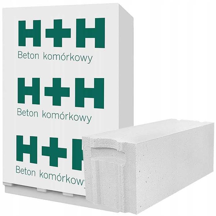 Beton komórkowy H+H Pustak Gazobeton Bloczek Suporex P+W