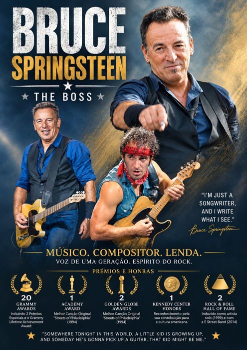 Posters novos Bruce Springsteen
