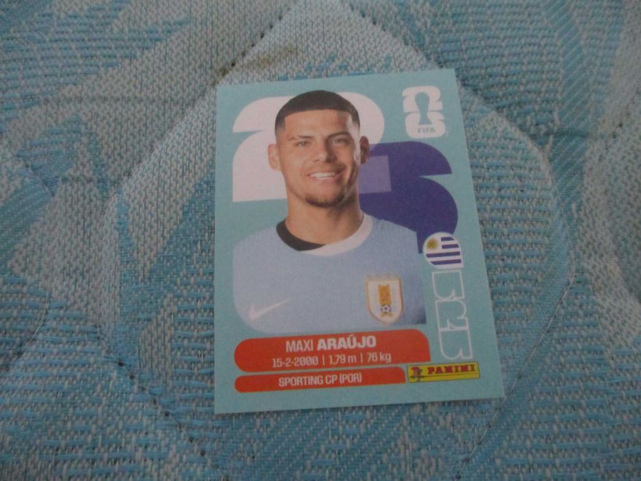 cromos mundial 2026 maxi araujo
