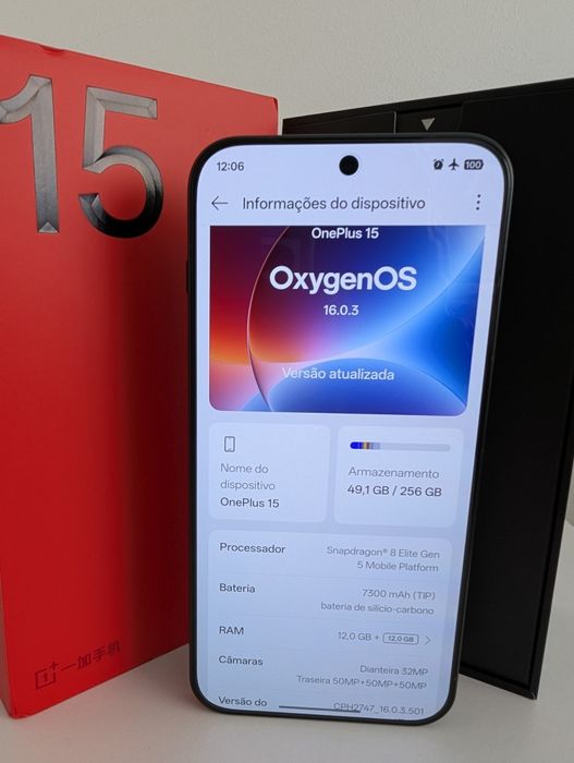 Oneplus 15, Infinite Black. C/garantia