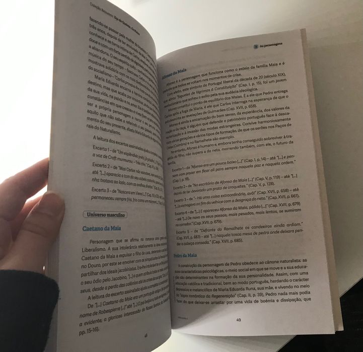 Resumos - Os Maias - Eça de Queirós