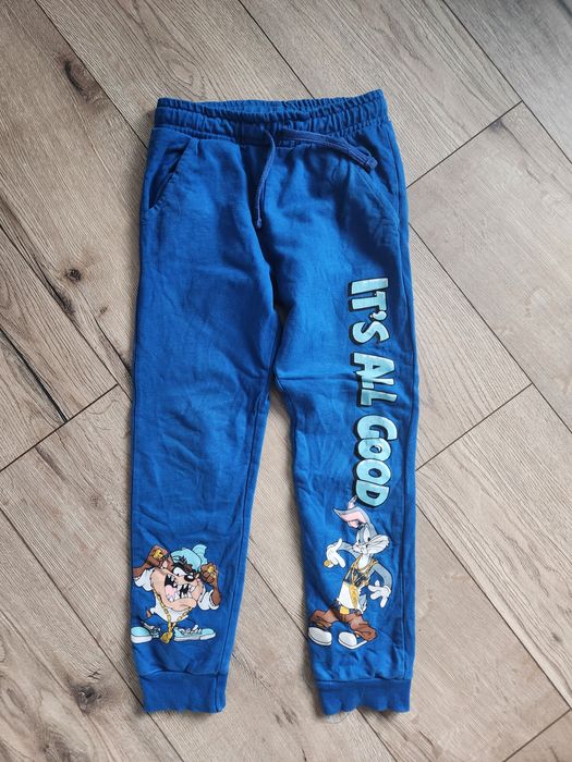 Spodnie dresy dresowe 128