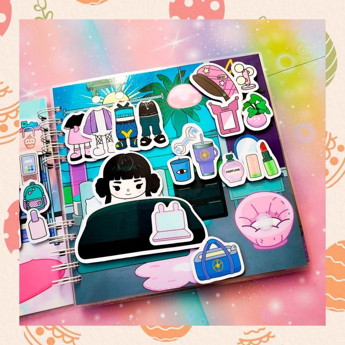 Książka na rzepy K-pop Demon Hunters. Lamibook. Huntrix