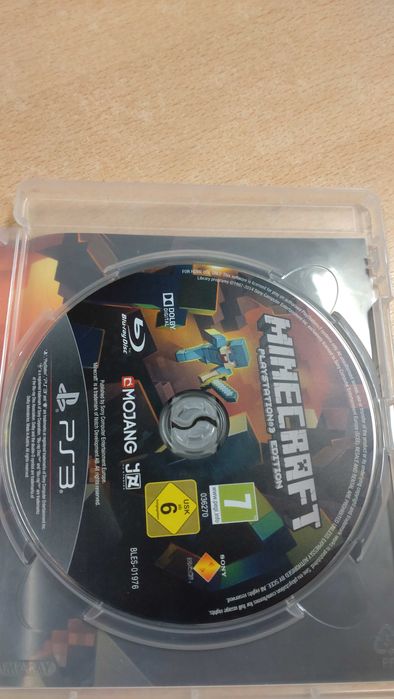 PS3 MINECRAFT  polska wersja stan idealny z gwarancją