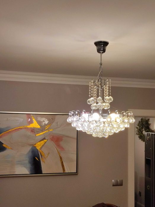 Żyrandol kryształowy