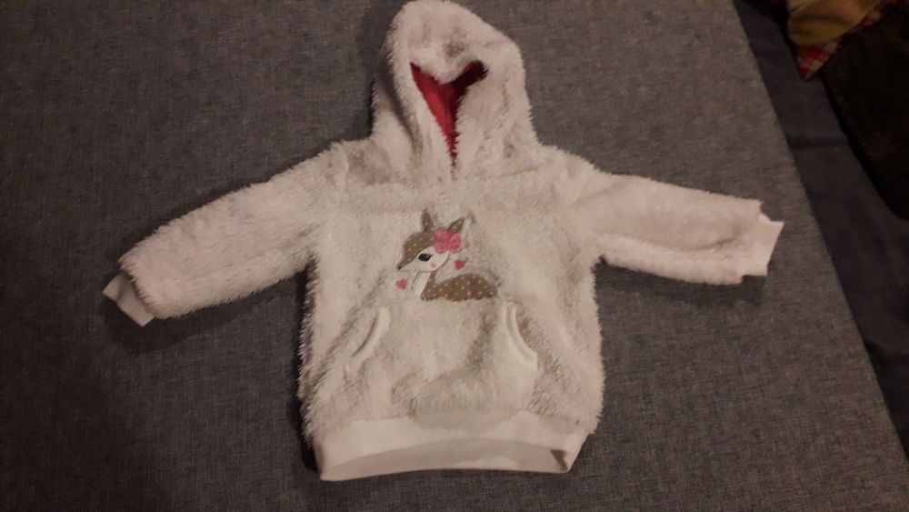 Bluzka - kangurek dla dziewczynki rozm. 80