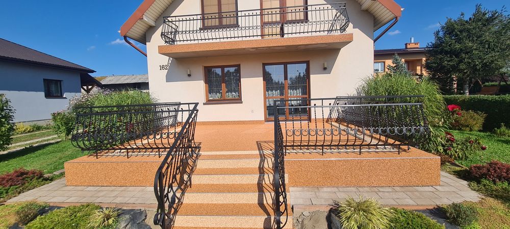 Żywica KAMIENNY DYWAN  Schody Balkon Taras Żywica
