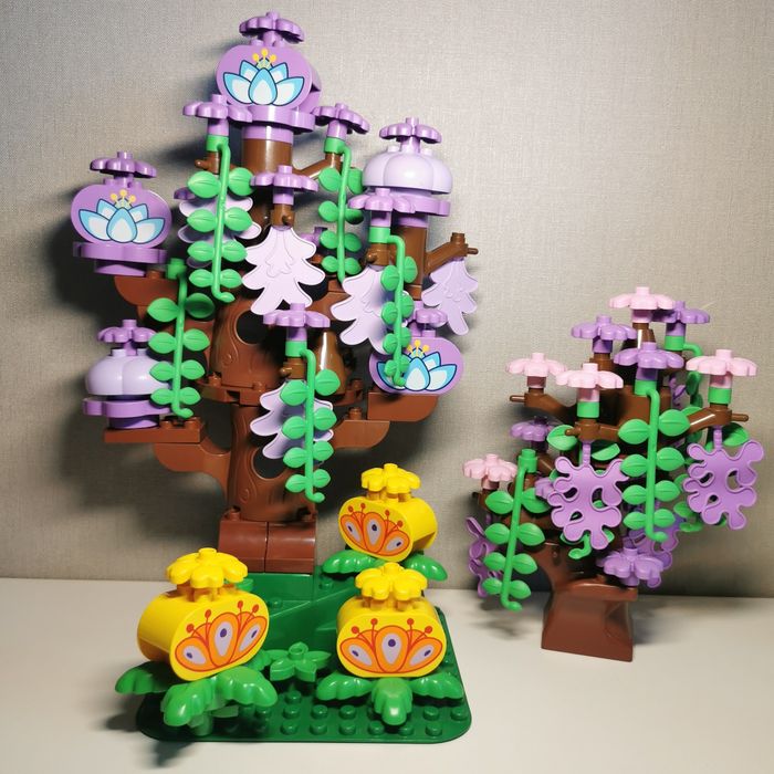 Lego Duplo дерева  квіти зелень різна