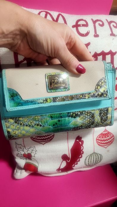 Carteira marca cavalinho em pele nova