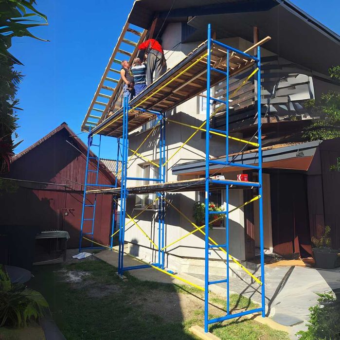 Підмостки до 4.2 м, риштування рамні та вишки тури від 1 м до 21 м