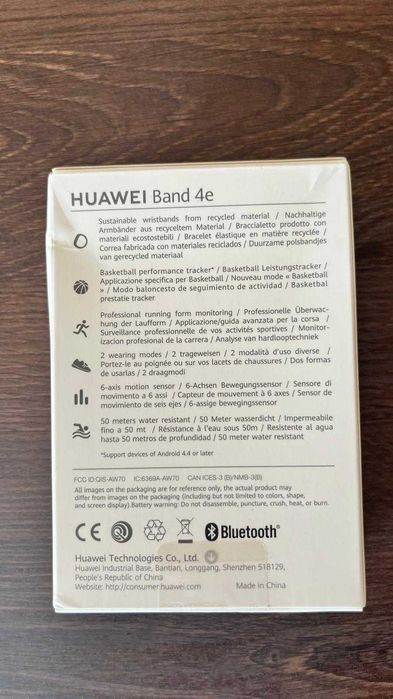 Huawei Band 4e AW70 – Novo Selado – Misty Grey