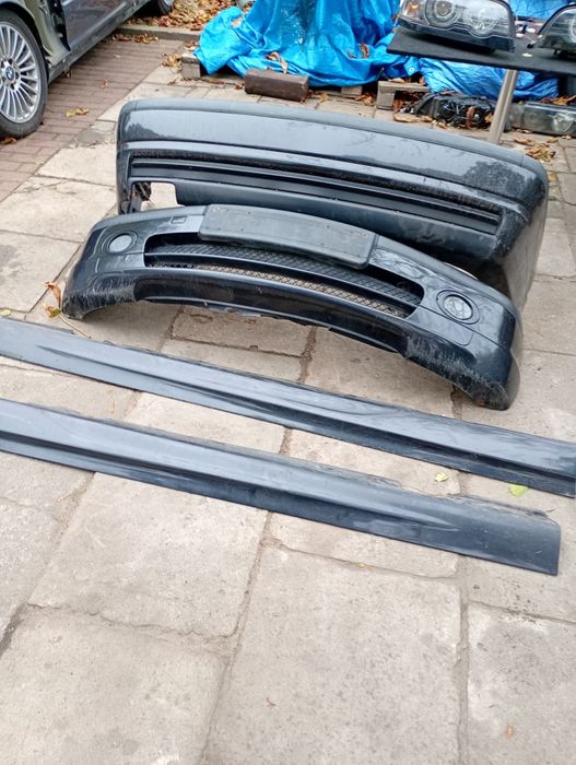 BMW E46 sedan zderzak przód tył progi aero pakiet m pakiet cosmosschwa