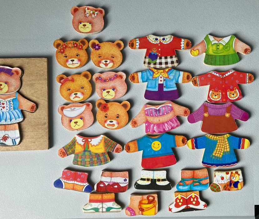 Puzzles de Ursinhos + Caixa