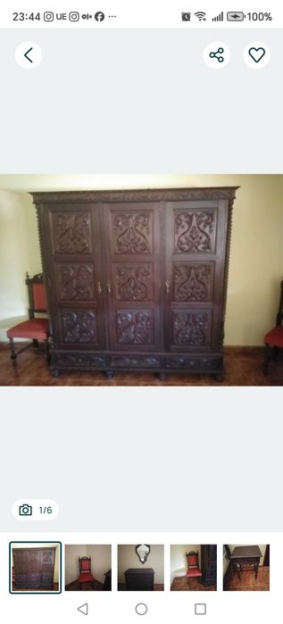 Roupeiro de quarto bilros, Santarém
