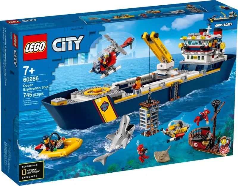Lego statek badaczy oceanów 60266