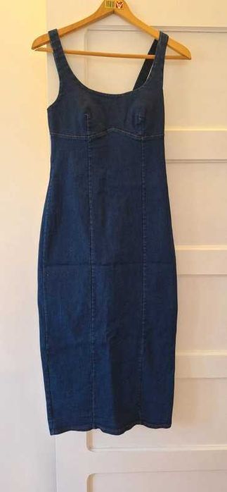 Vestido ganga jeans