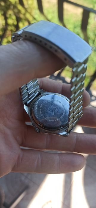 Męski zegarek nurek diver YCM / stalowa bransoleta / NOWA BATERIA