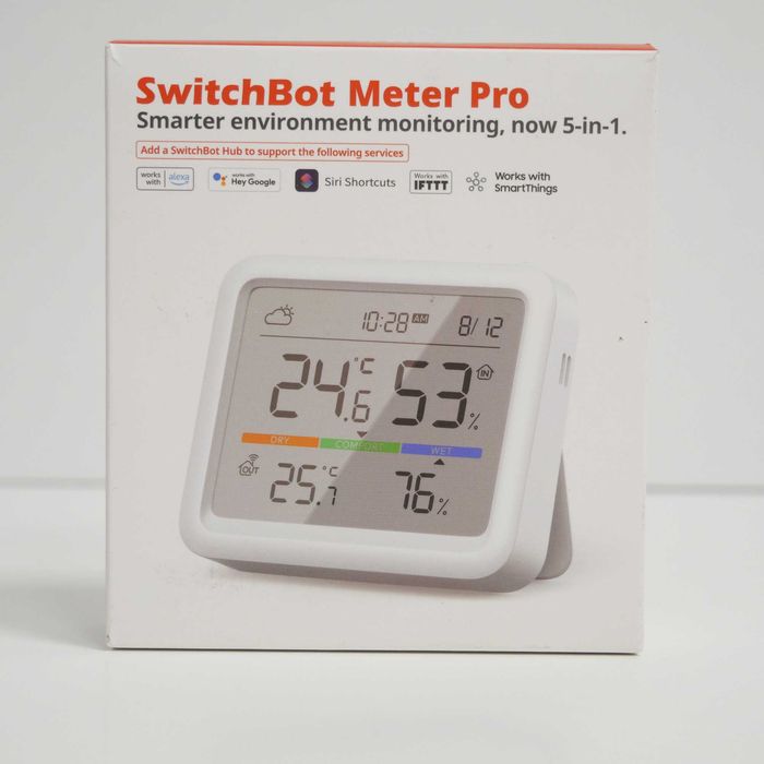 termometr higrometr Bluetooth LCD SwitchBot Meter Pro W4900000