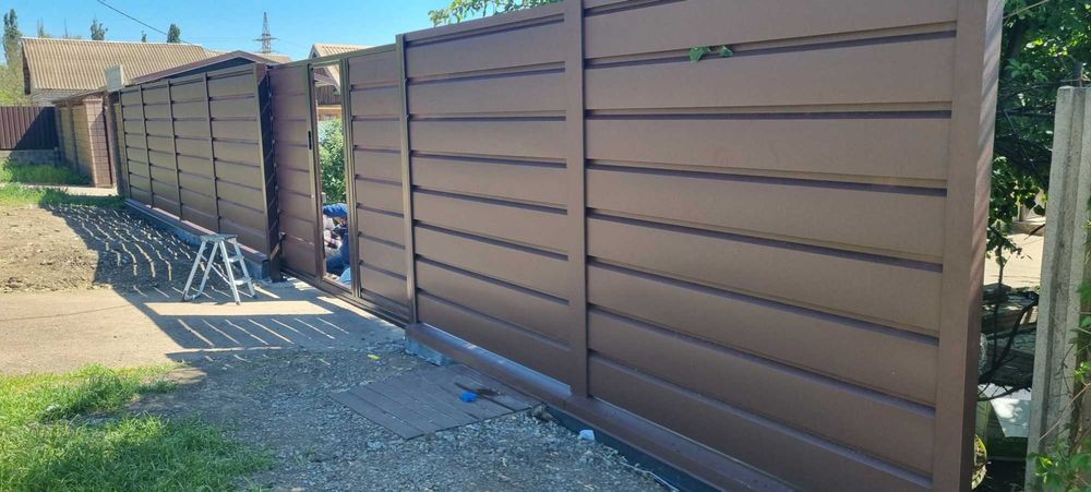 Огорожі, ворота, навіси, козирки виготовлення та монтаж