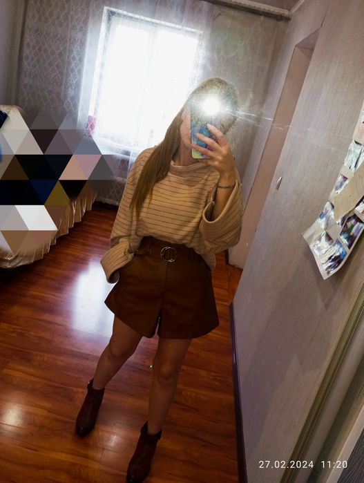 Шкіряні шорти Нові