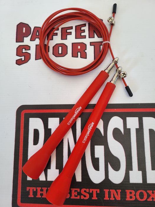 Amazonbasics скакалка швидкісна стальний трос 3м підшипник регульована