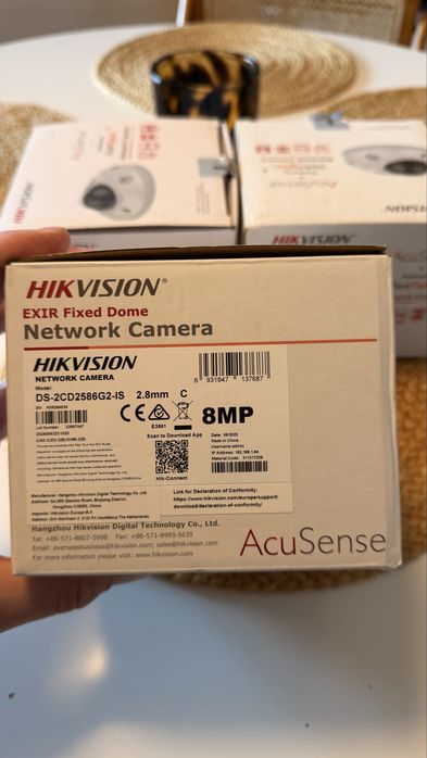 Kamery HikVision 3xDS-2CD2586G2-IS 8MP