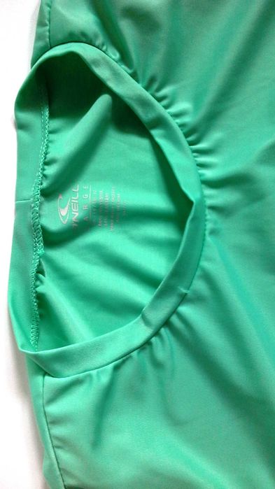 O'Neill Ochrona UV 50 Surfboard zielona koszulka sporty wodne r. L/40