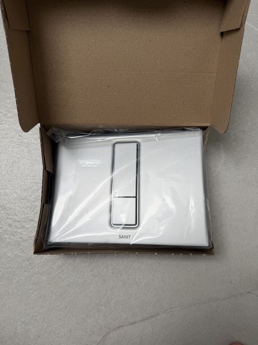 NOWY Przycisk Spłukujący SANIT IneoBright Chrom mat