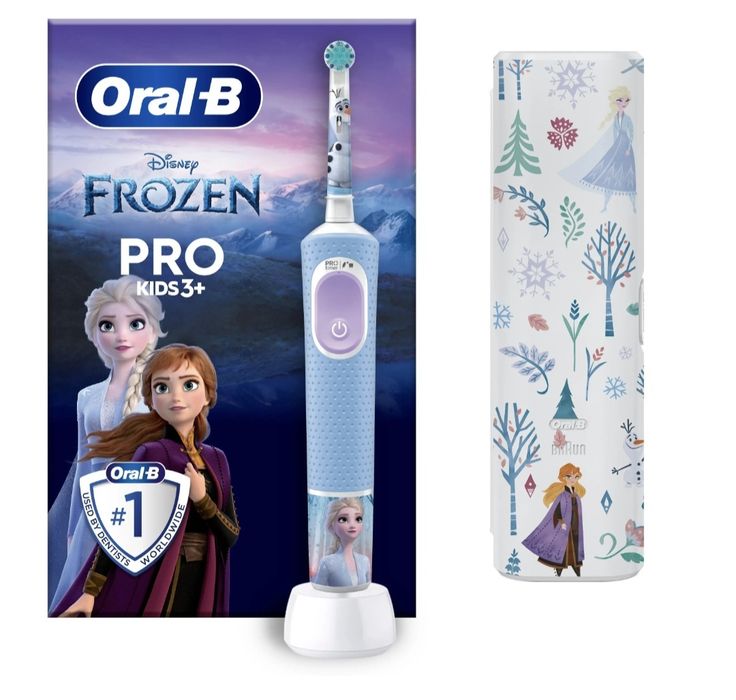 Szczoteczka elektryczna oral-b kraina lodu