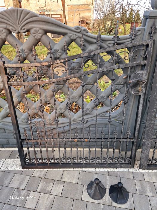 Brama kuta ocynkowana